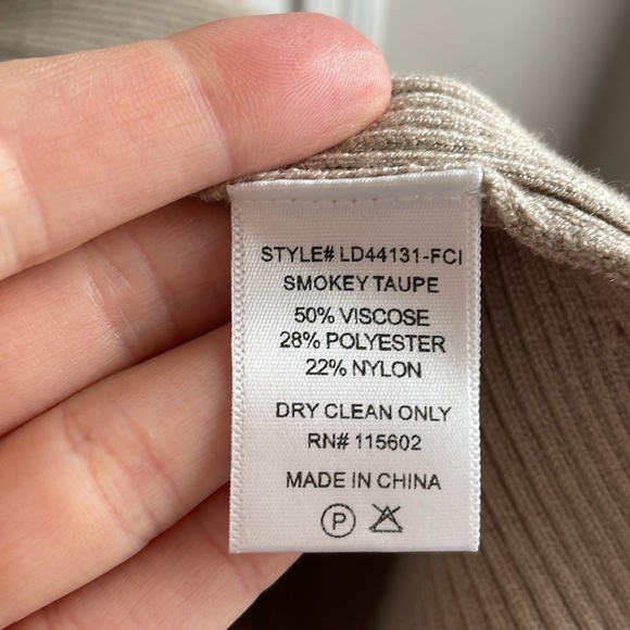 Lush Mock Neck Cut Out Sweater Dress - Picture 8 of 10